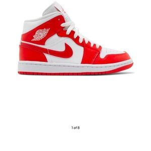 Nike Air Jordan 1 Mid ‘Habanero Red’